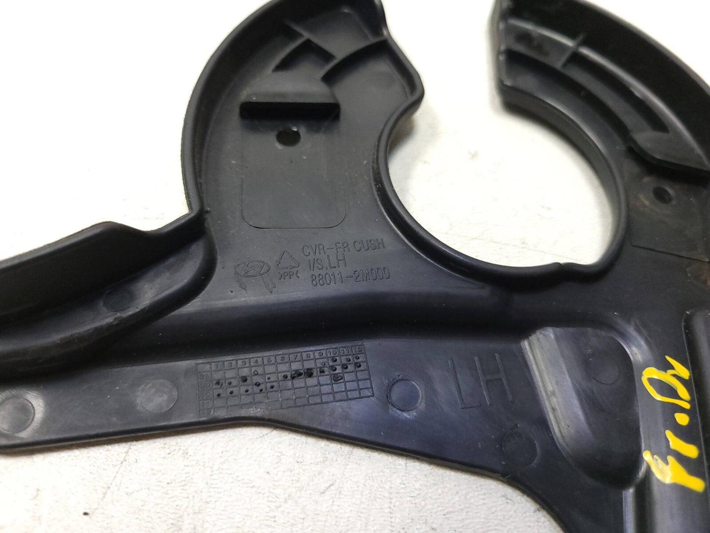 2009 - 2012 Genesis Coupe Front Driver Seat Trim Panel W/ Adjust Knob OEM