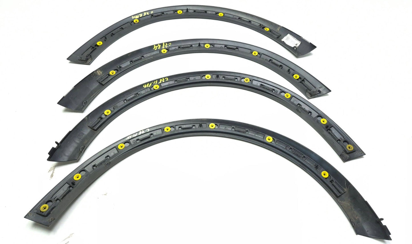 2012 Volvo C30 2.5l Wheel Arch Flare Trim Molding Front & Rear 4 Pcs OEM