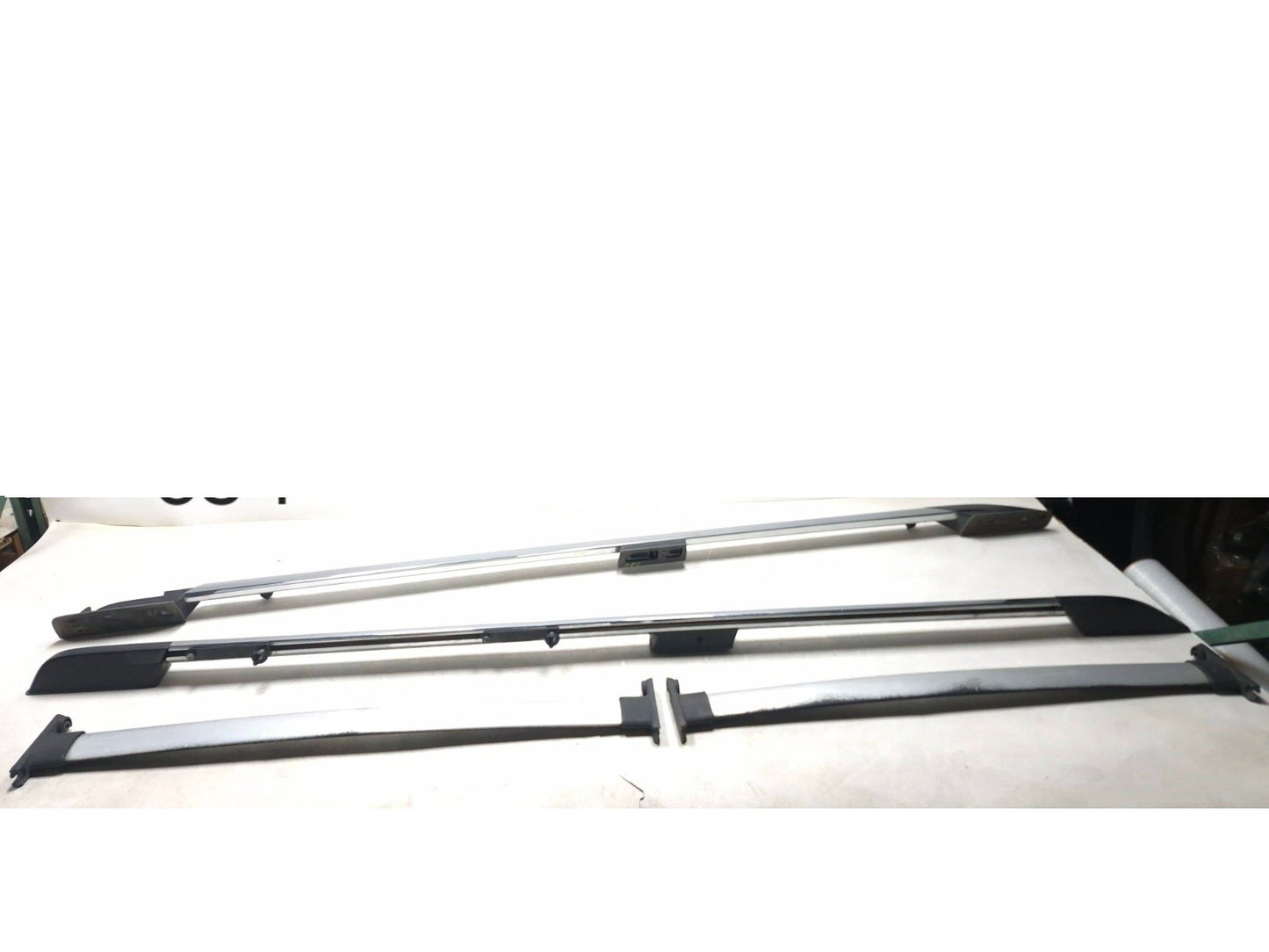 2008 Lincoln Navigator Roof Rack Rail Track Cross Bar Set OEM