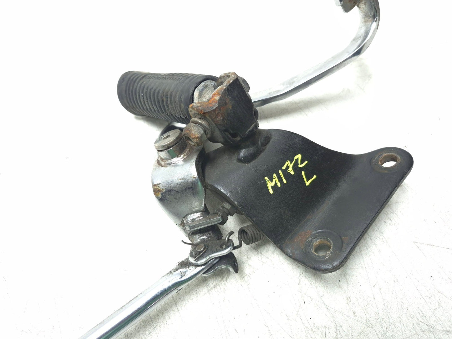1999 Yamaha V Star Xvs650 Classic Front Right Foot Peg & Brake Pedal W/ Rod OEM