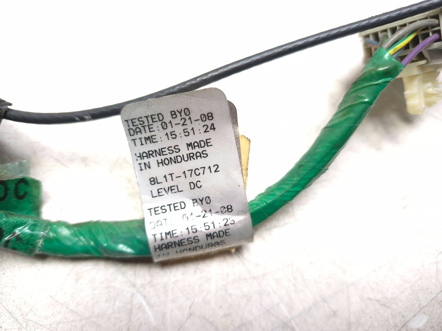 2008 Lincoln Navigator Roof Headliner Wire Wiring Harness OEM