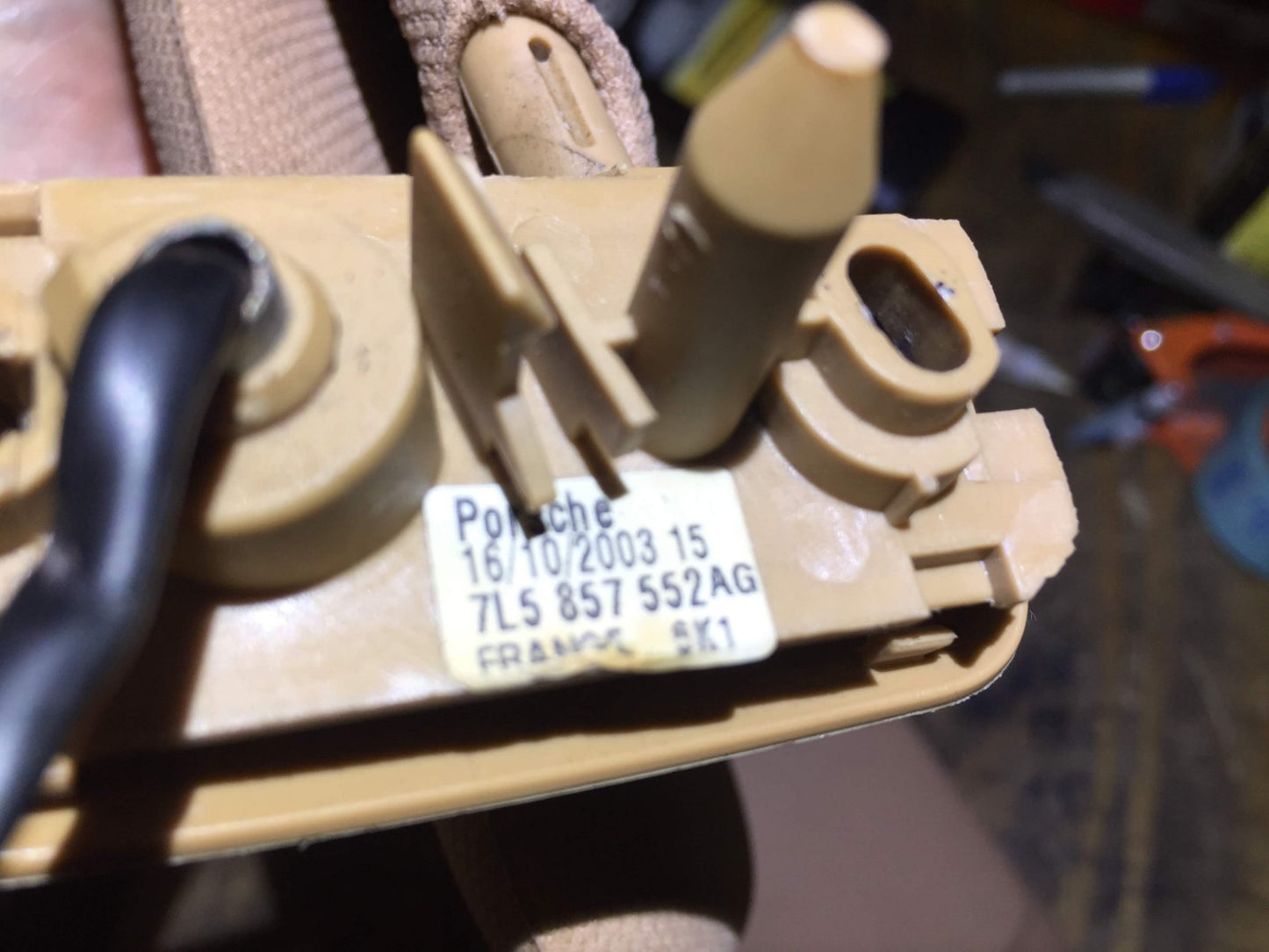 03 04 05 06 Porsche Cayenne Sun Visor Sunvisor Left Driver Side OEM