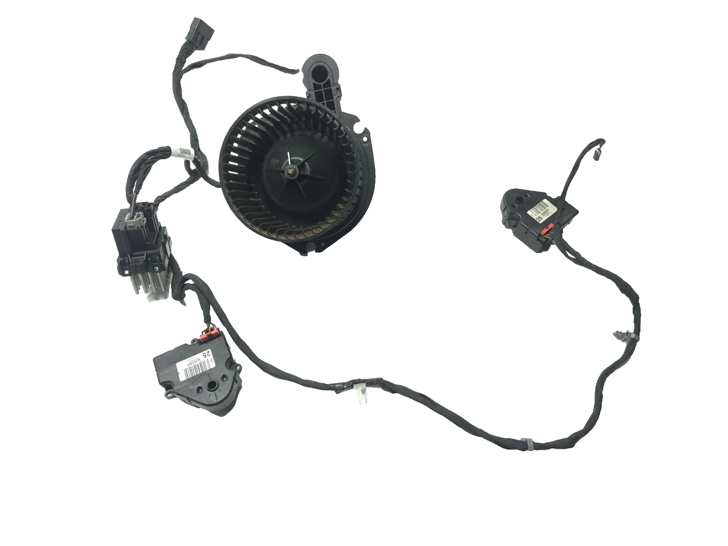 2013 Cadillac Escalade Rear AC Heater Blower Motor & Flap Motor Actuators OEM