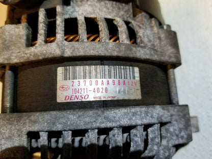 2017 Subaru Impreza Sport 2.0l Alternator OEM