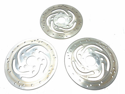 2004 Harley-davidson Touring Electra Glide Brake Disc Front & Rear 3 Pcs OEM