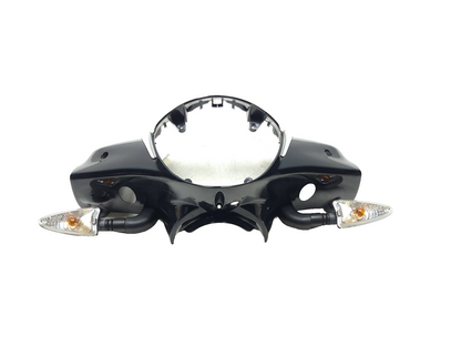 2017 Piaggio Fly Front Handlebar Cover W/ Turn Signal Assy OEM