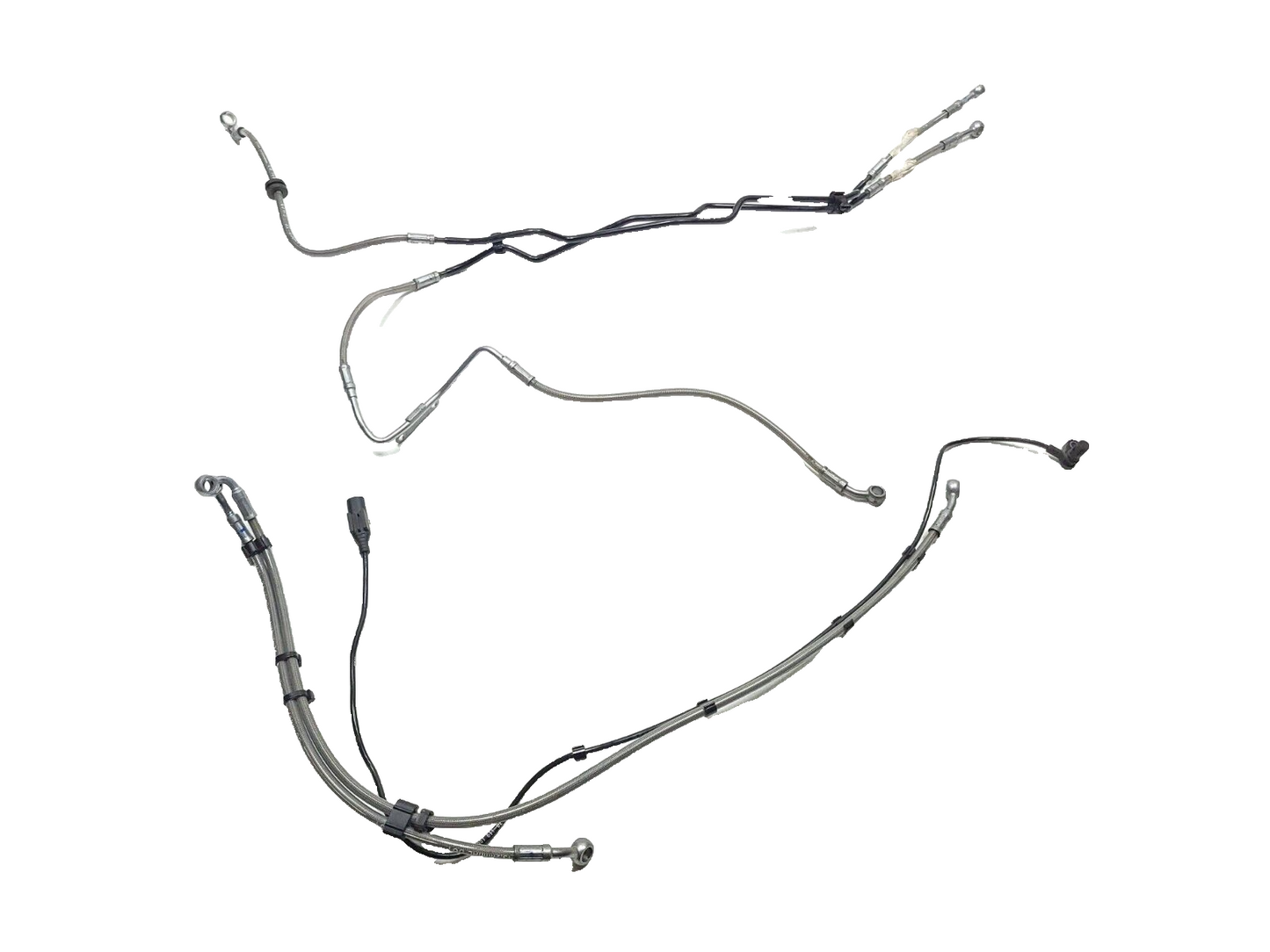 2017 - 2024 BMW G310r ABS Brake Hose Line Pipe Front & Rear W/ ABS Sensor OEM