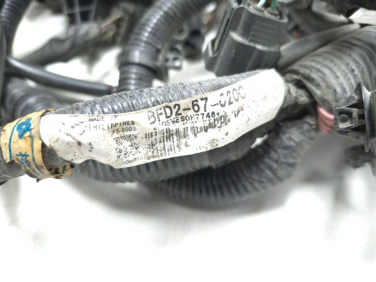 2012 - 2013 Mazda 3 Engine Wiring Harness Bfd2-67-020c *for Parts* OEM