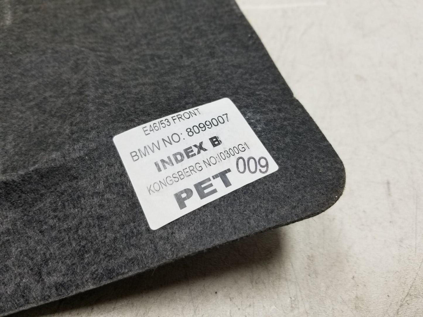 2004 - 2006 BMW X3 E46/53 Seat Lumbar Support Front Passenger Side Right OEM