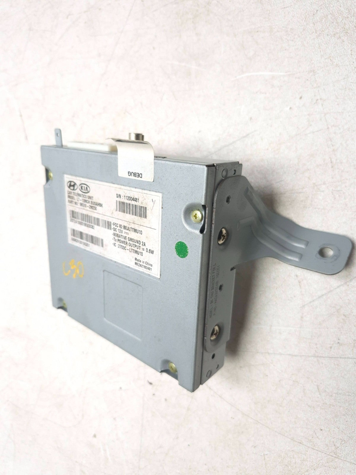 2013 Hyundai Genesis Coupe Telematics Control Module 96510-2m250 OEM