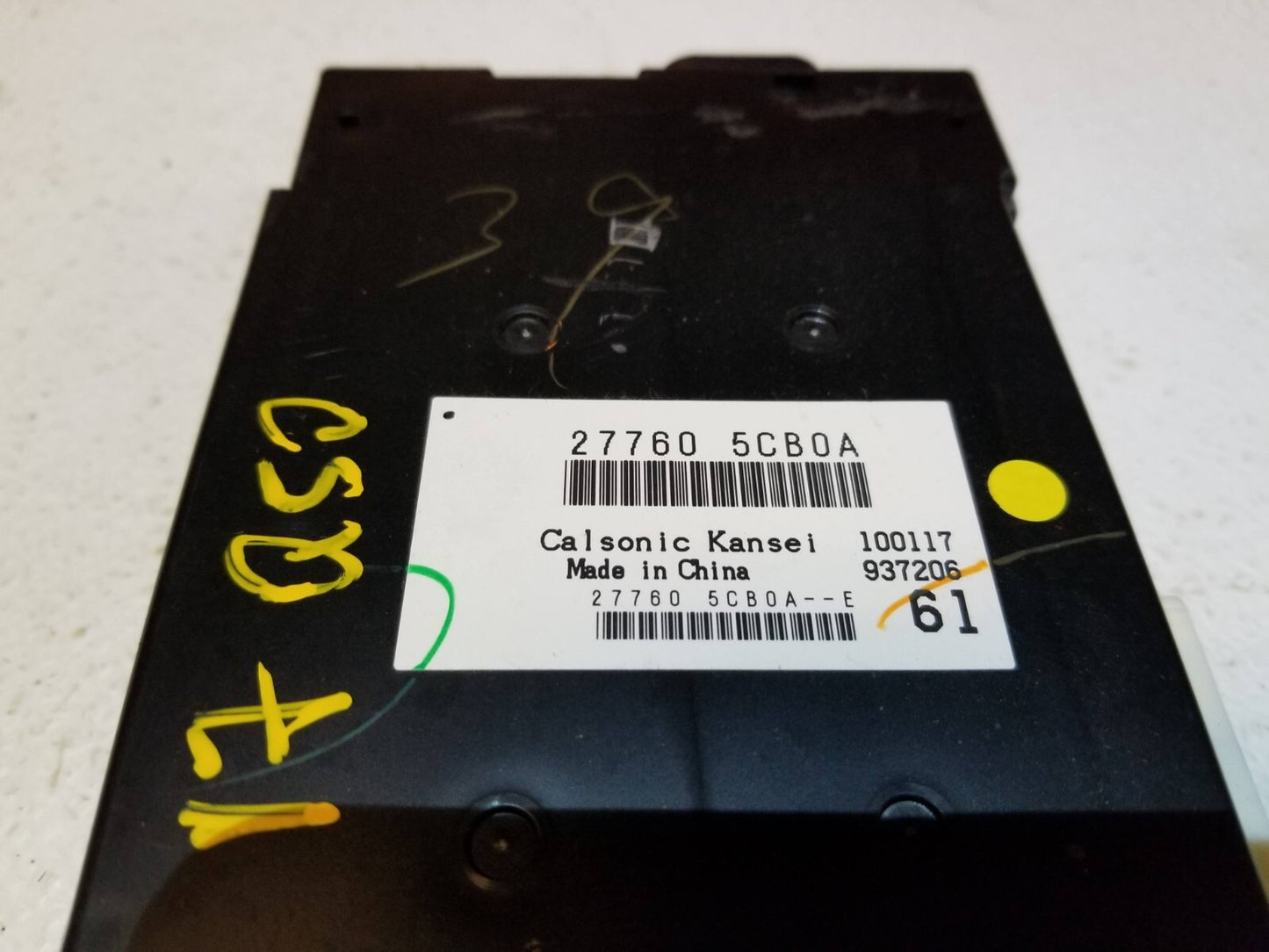 16 17 18 19 Infiniti Q50 Temperature Climate Control Module 277605cb0a OEM