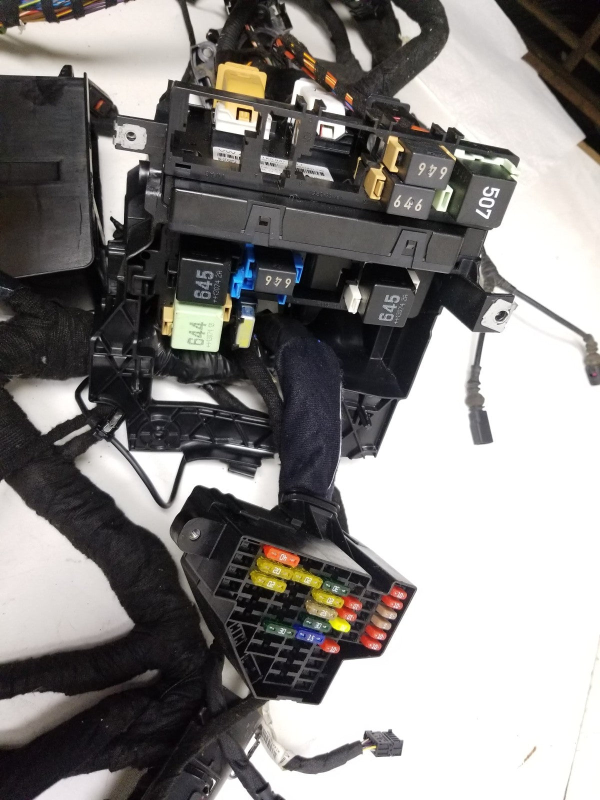 2010 - 2014 VW Golf GTI Interior & Dash Wire Harness W/ Fuse Box OEM