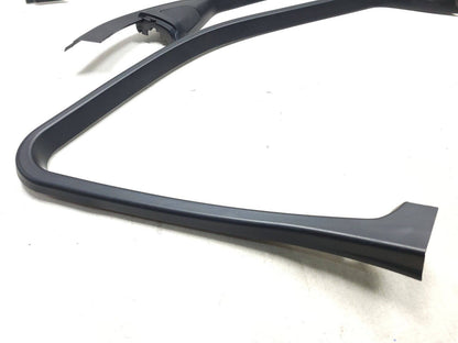 07 - 13 BMW X5 Interior Door Window Chanel Frame Cover Trim 4pcs OEM