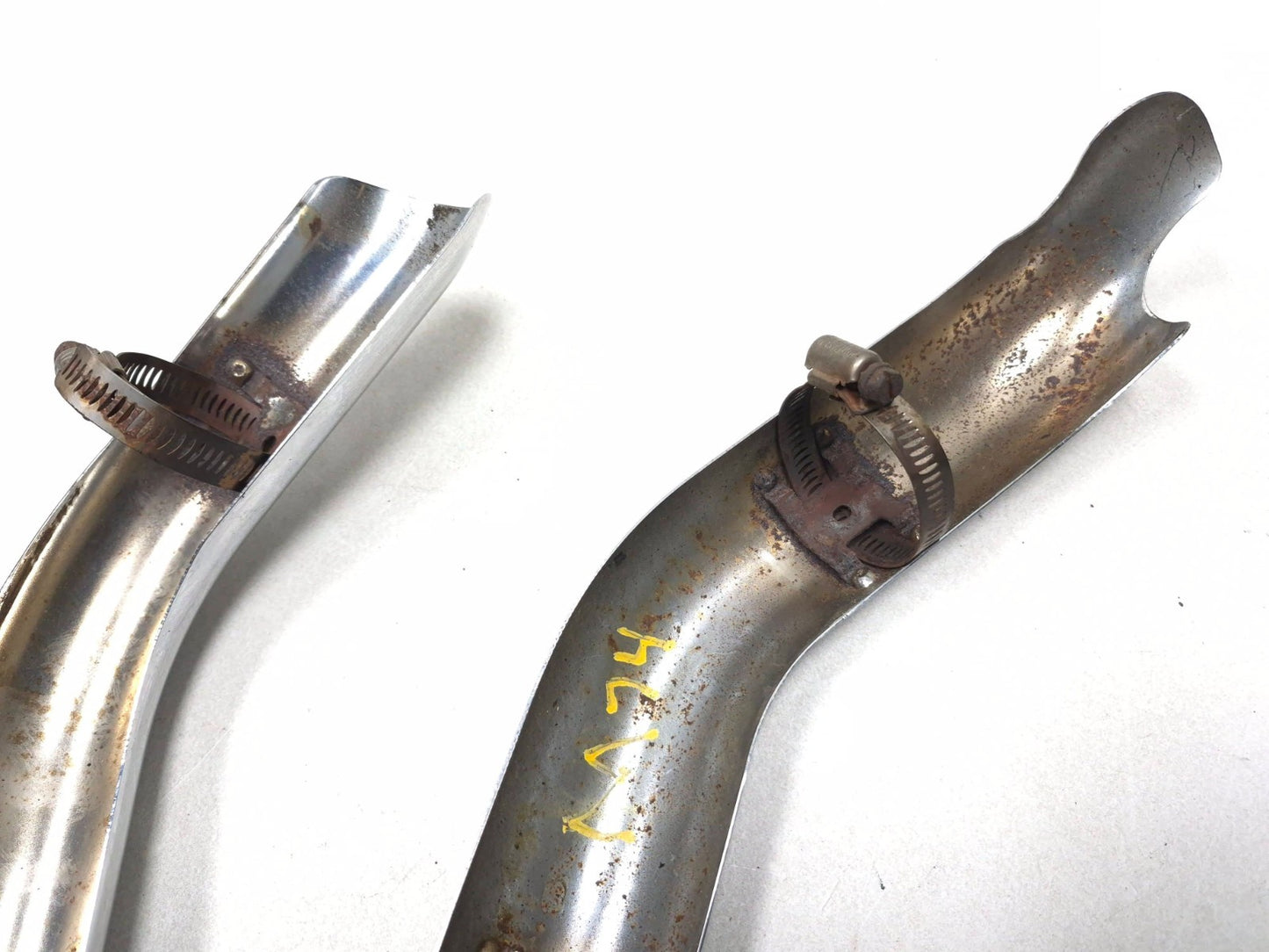 2009 Harley-davidson Sportster Xl883l Heat Shield Rear & Front Exhaust 3 Pcs OEM