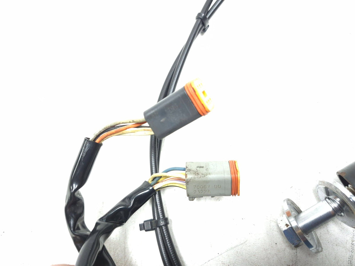 1996 - 2003 Harley Sportster Xl1200 Xl883 Drag T-bar Handlebar  Controls & Cable
