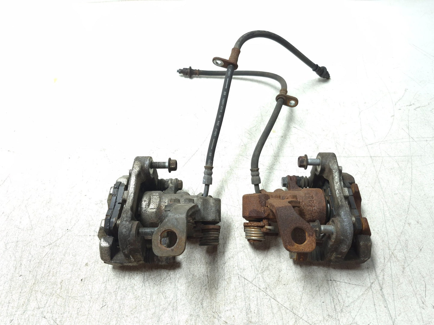 2012 Honda Cr-z Rear Brake Caliper Left & Right OEM