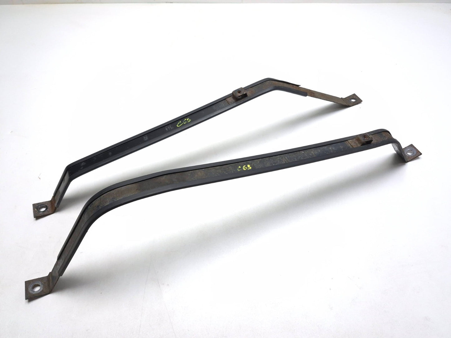 2004 Toyota Corolla Matrix Fuel Tank Strap Pair OEM