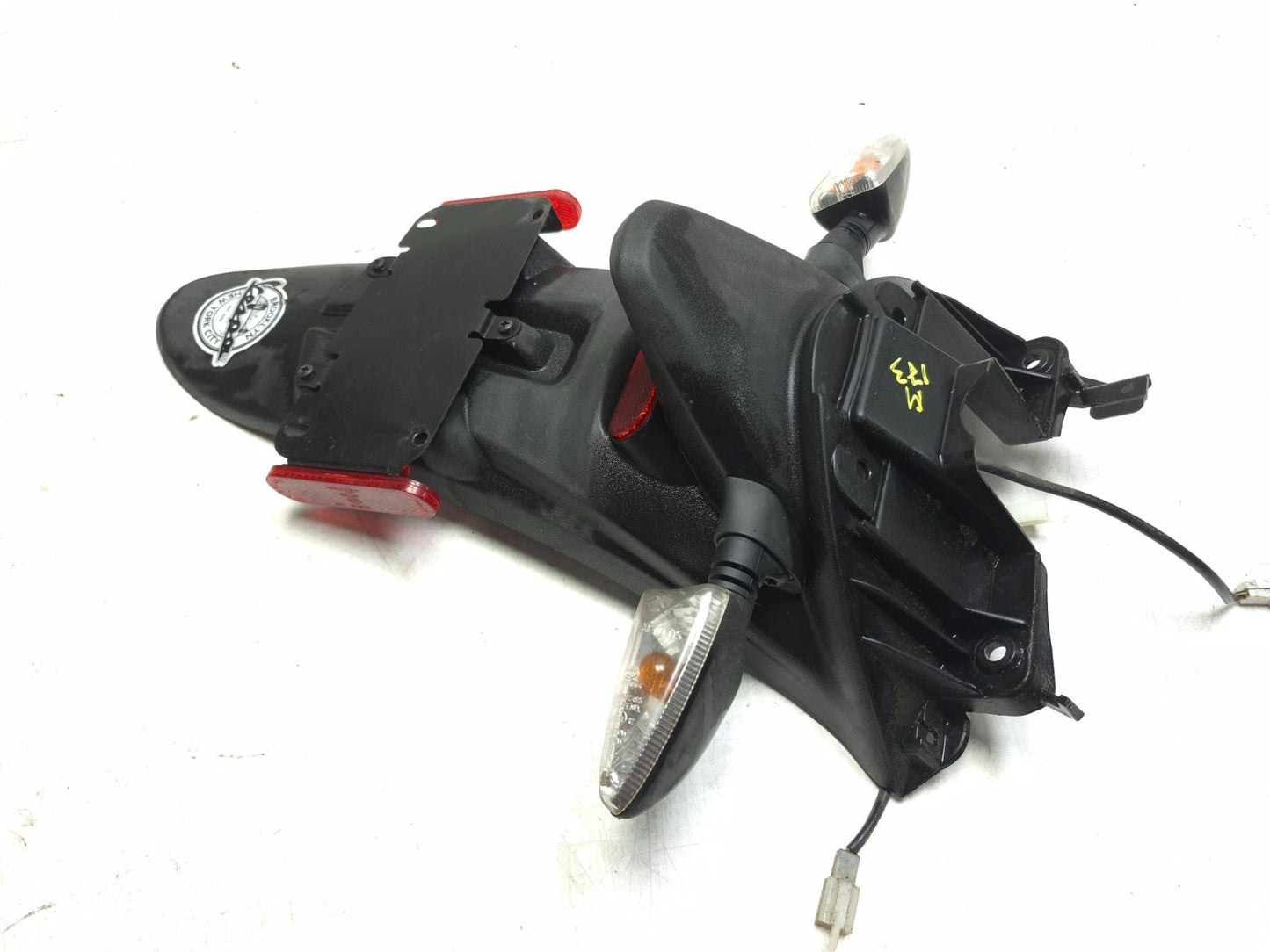 2022 Piaggio Liberty 150 Rear Tail Fender & License Light & Turn Signals OEM