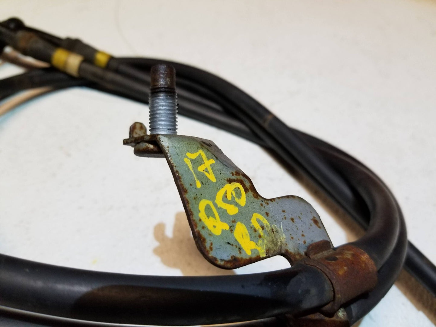 2017 Infiniti Q50 Rear Parking Brake Cable 2pcs OEM