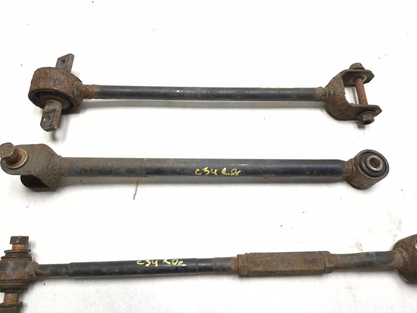 2012 Toyota Camry Rear Control Arm Driver Side Left 3pcs  OEM