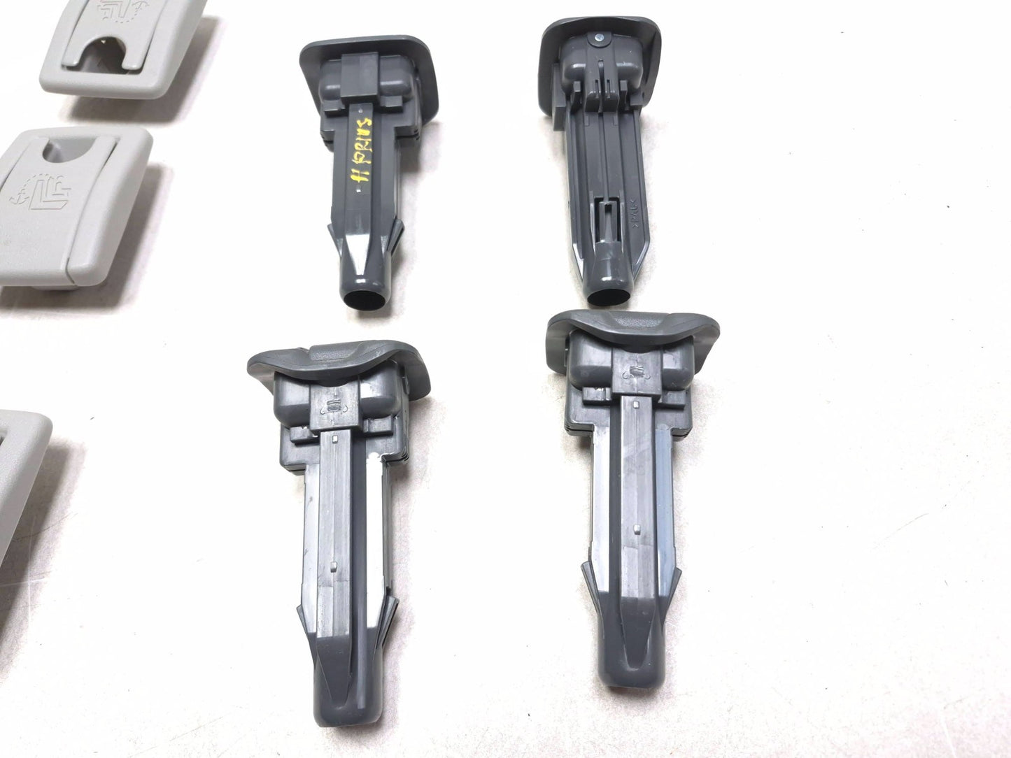 2011 Toyota Prius Rear Seat Trim Guide Sleeve & Fold Lock Set OEM