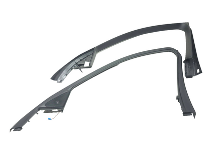 2011 BMW 750li Front Door Window Frame Trim Cover Left & Right 2pcs Oem✅