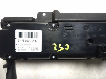 2008 BMW X6 E71 Heater A/c Air Temperature Control Panel OEM