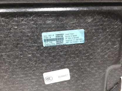 2007 - 2013 BMW X5 E70 Rear Trunk Cargo Floor Carpet Mat Cover Panel  OEM