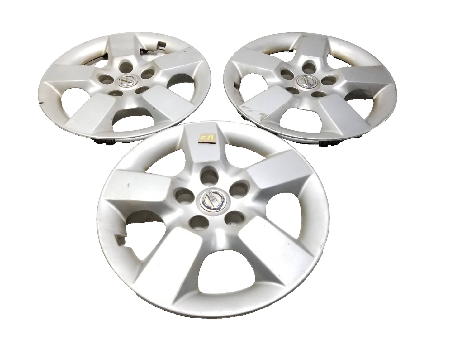 10-14 Nissan Rogue Wheel Cover Cap 3pcs OEM ✅