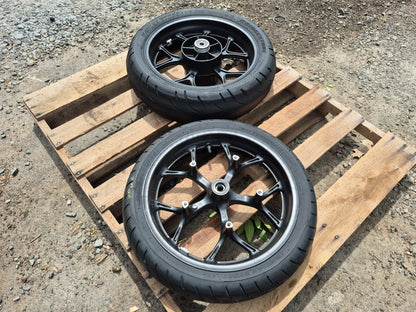 2015 Honda Ctx700n Wheel Rim & Tire Front & Rear *straight* OEM