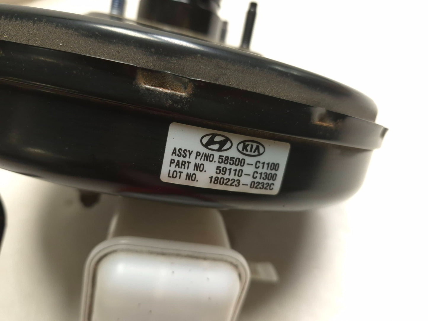 2018 Hyundai Sonata Power Brake Booster & Master Cylinder OEM