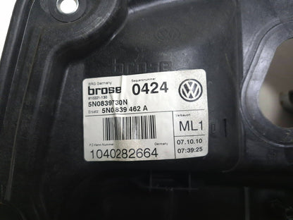 2011 Volkswagen Tiguan Rear Door Window Regulator Panel Passenger Side Right OEM