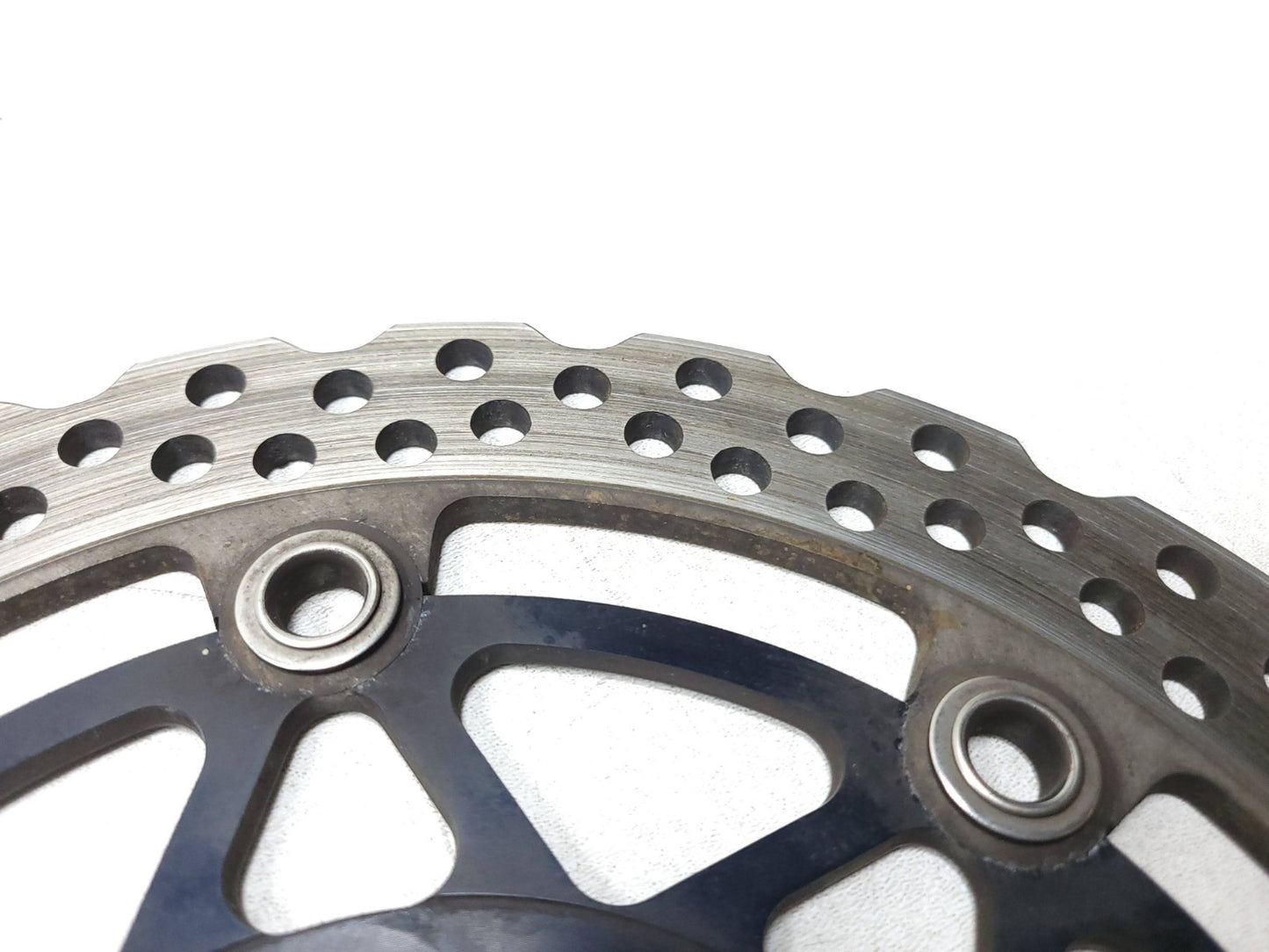 2007 Kawasaki Ninja Zx-6r Zx600 Front Rear Brake Disc 3pcs OEM