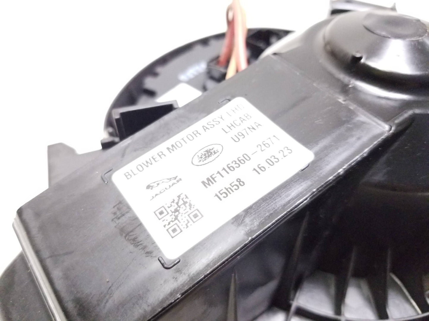 17-24 Jaguar Xe HVAC A/c Heater Fan Blower Motor OEM Mf116360-2671