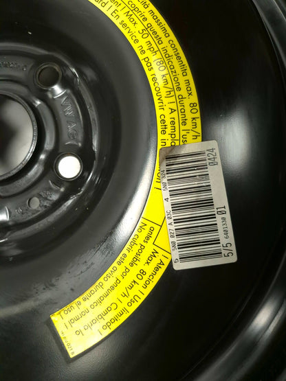 2011 Volkswagen Tiguan Spare Tire T 145/80 R 18 99m OEM