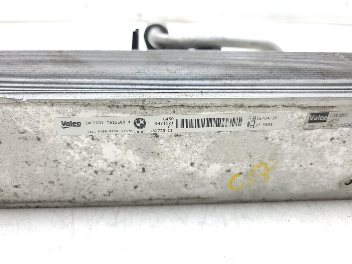 2013 - 2018 BMW 330xi F30 AC Compact Cooler Condenser W/ Dryer OEM