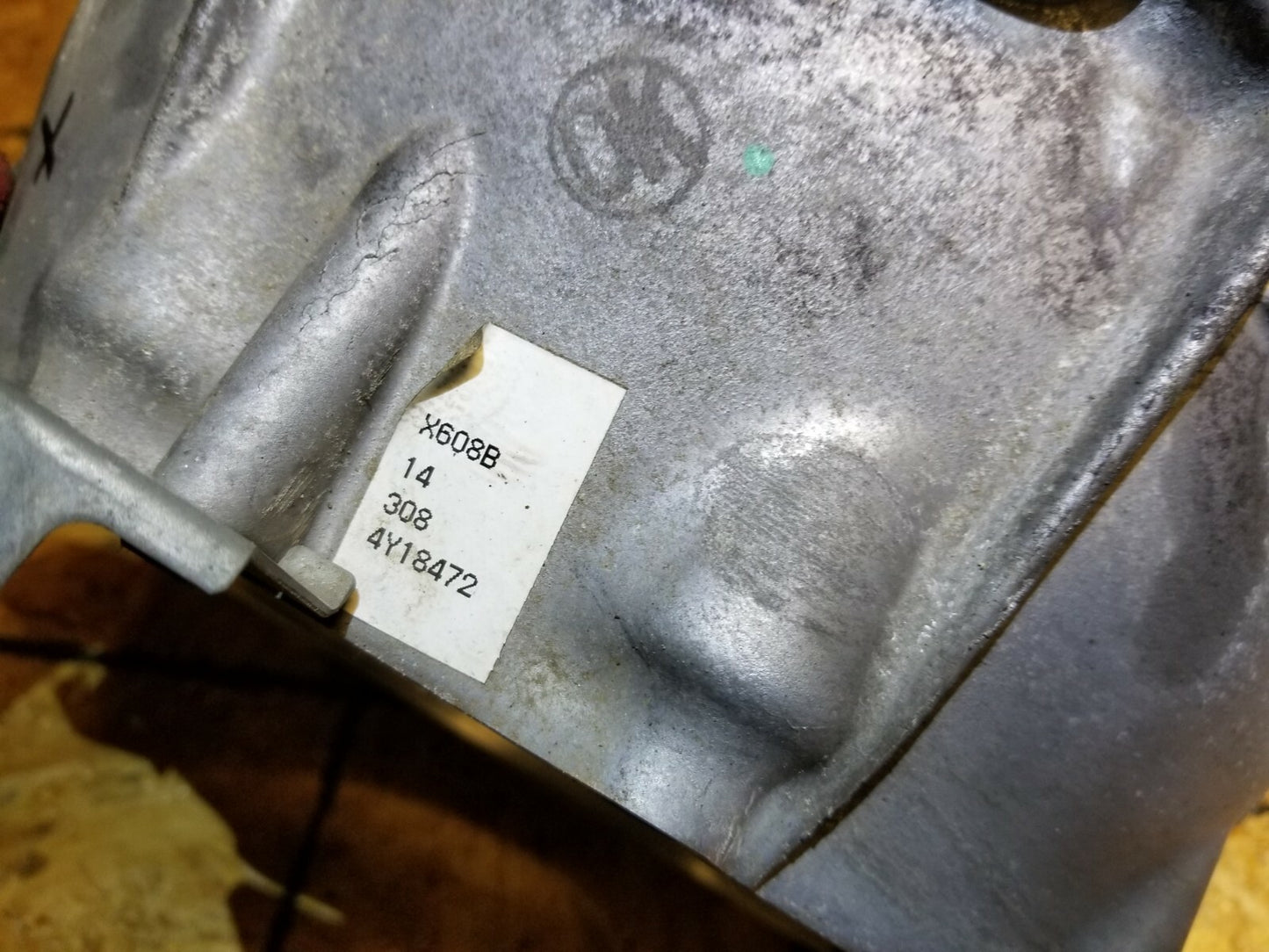 2015 Infiniti Q40 Automatic Transmission Bell Housing OEM