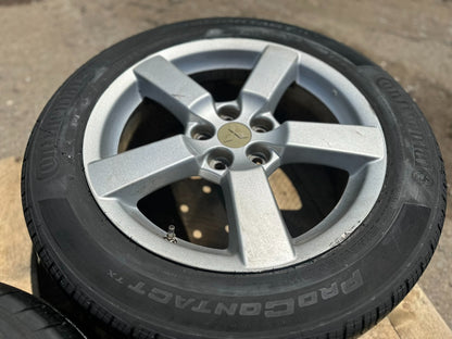 2009 Mitsubishi Outlander Wheel W/ Tire Continental 225/55r18 2pcs OEM