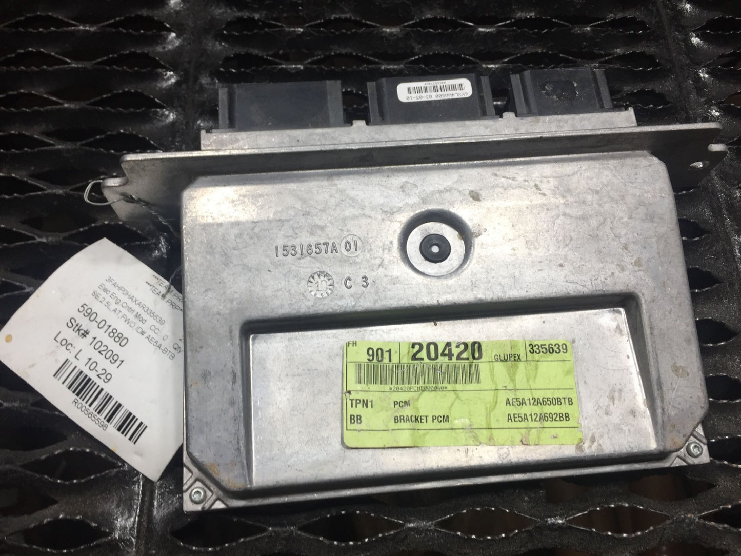 09 10 Ford Fusion Mercury 2.5l Brain Engine Control Ecu Ecm Module OEM 7k