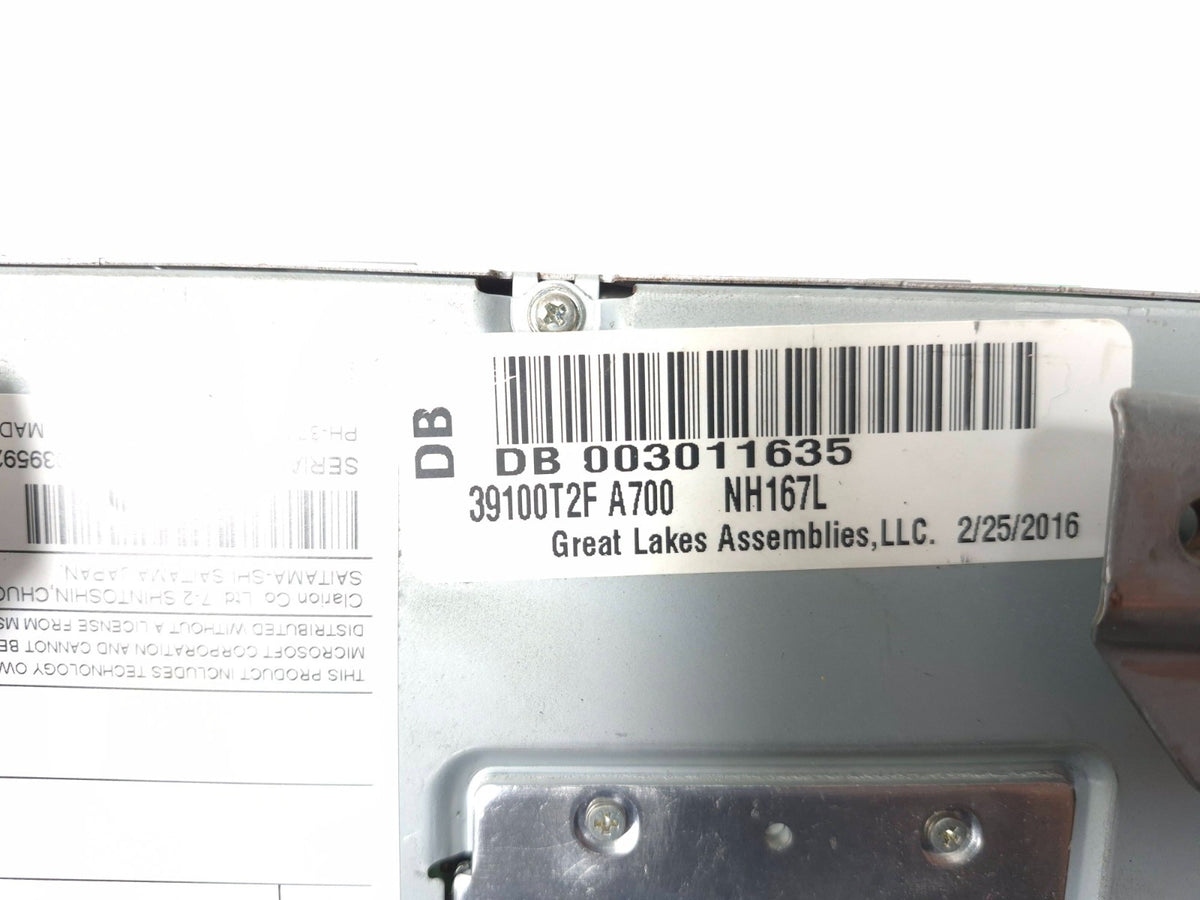 2016-2017 Honda Accord Radio Receiver Gps Tv Display Screen OEM