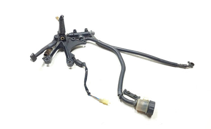 2007 Kawasaki Ninja Zx-6r Zx600  Rear Brake Master Cylinder W/ Footrest Assy OEM