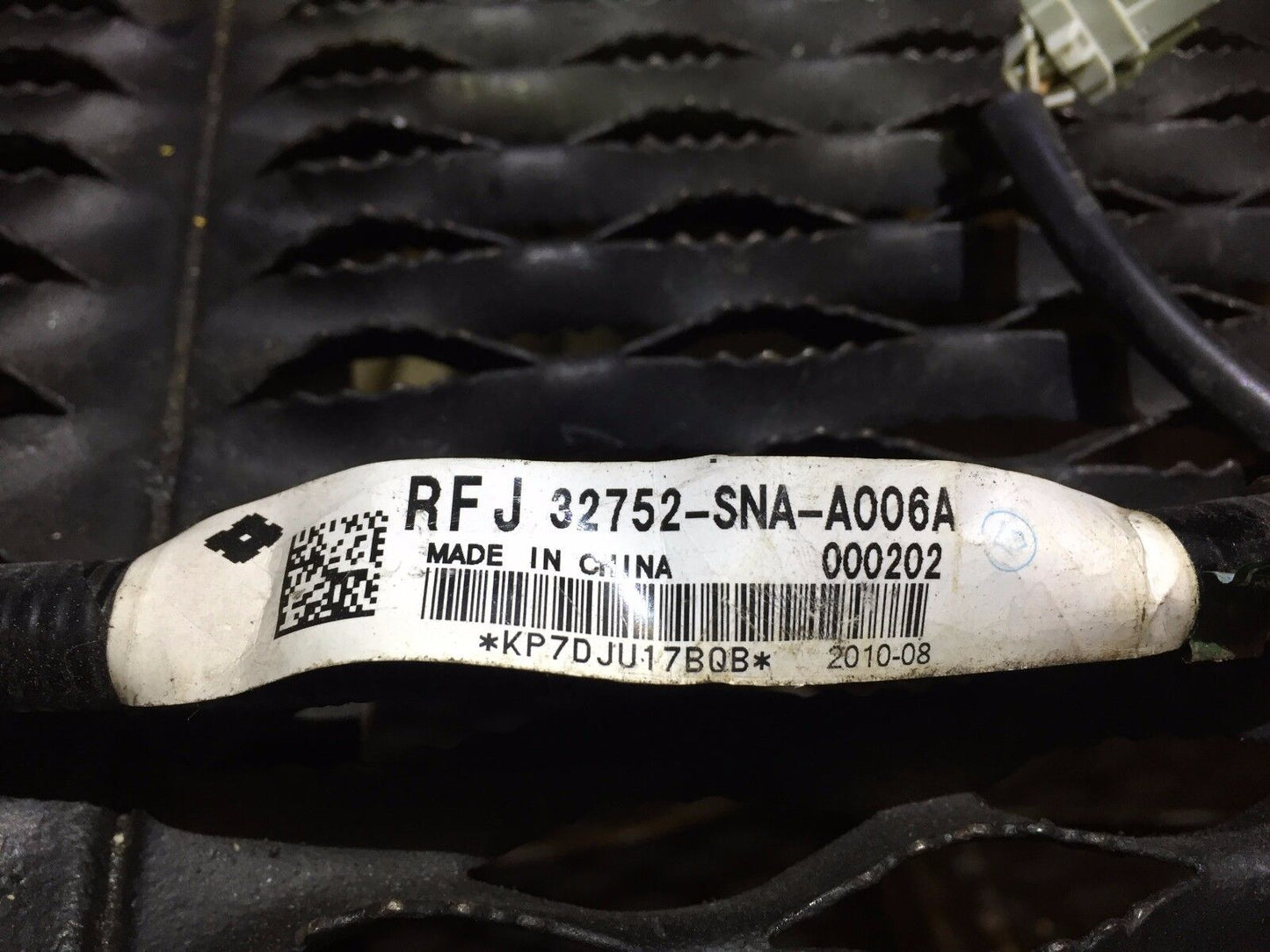 06 07 08 09 10 11 Honda Civic Front Right Pass Door Wire Wiring Harness OEM 51k