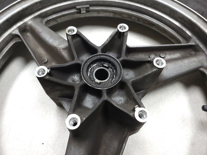 1987 1988 Honda Cbr1000f Wheel Rim & Tire Front & Rear *straight* OEM