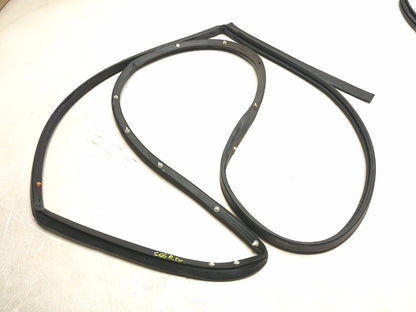 2012 Hyundai Sonata Rear Door Weatherstrip Seal & Molding Driver Side 4 Pcs OEM