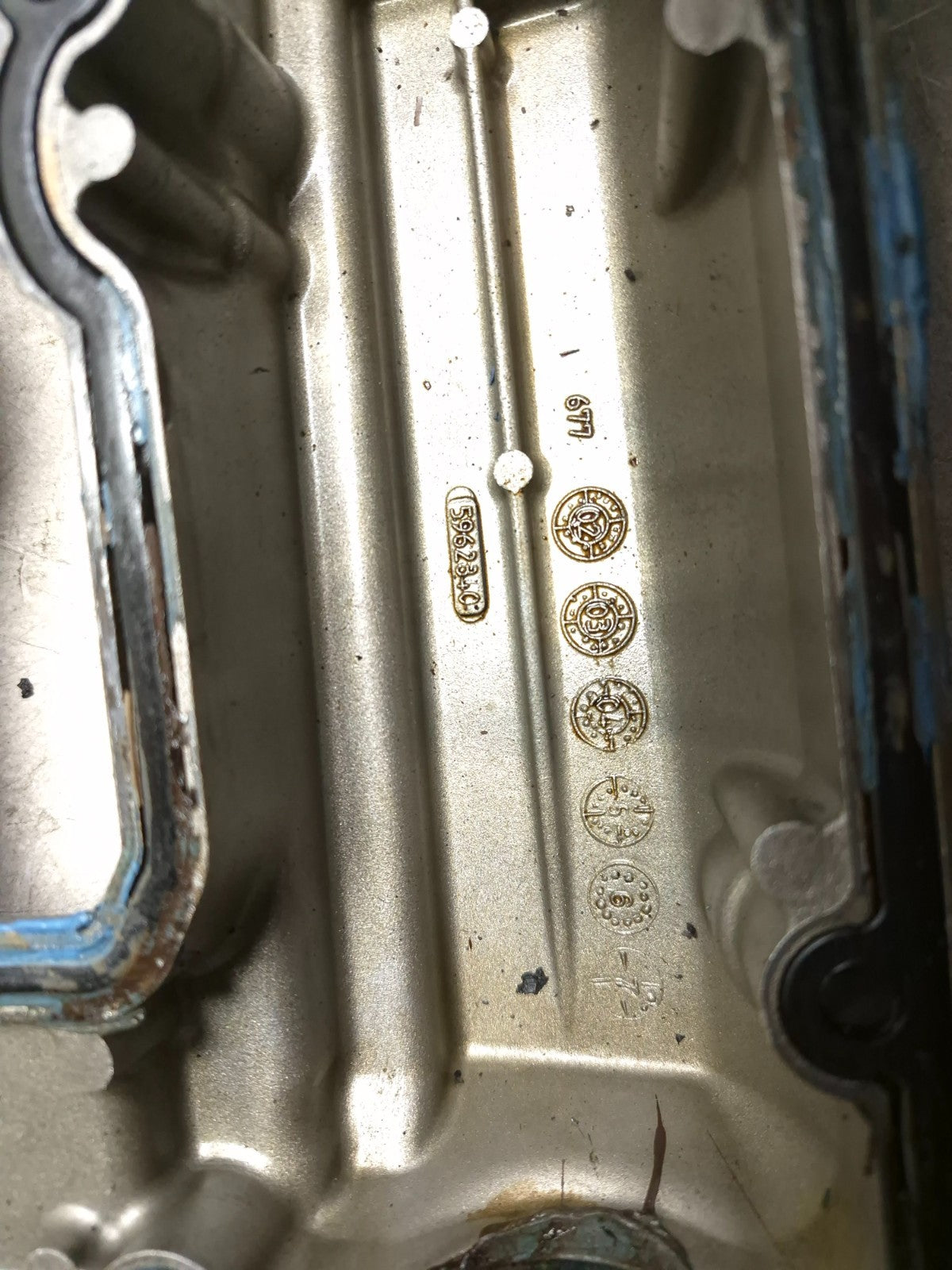 2007 Saab 9-5 Aero Valve Cylinder Head Cover OEM
