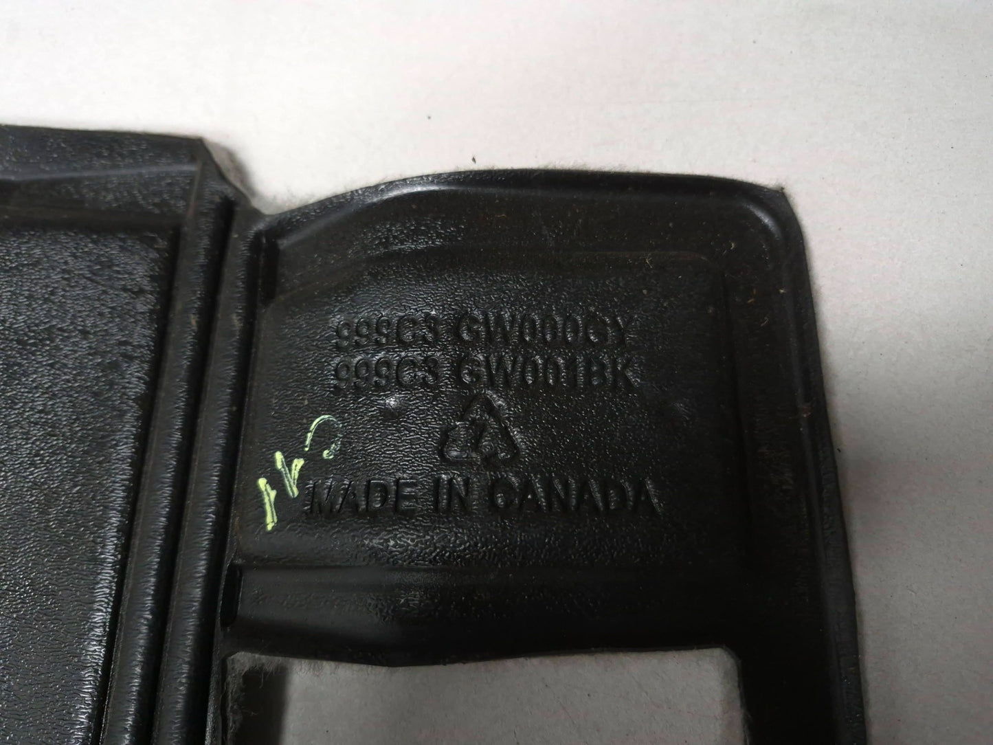 2012 Nissan Rogue Trunk Floor Mat Carpet  OEM