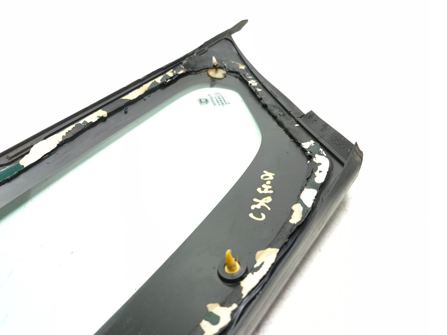 2014 Fiat 500l Door Vent Window Glass Front Driver Side Left OEM