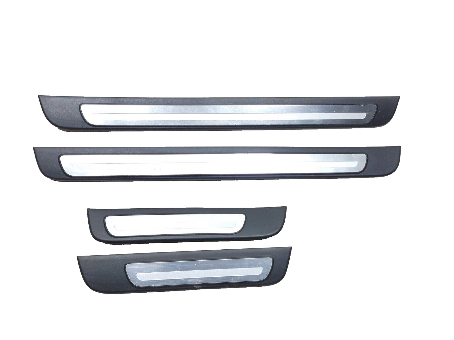 2009 - 2016 Audi A4 S4 Sedan Door Sill Scuff Plate Trim 4 Pcs OEM