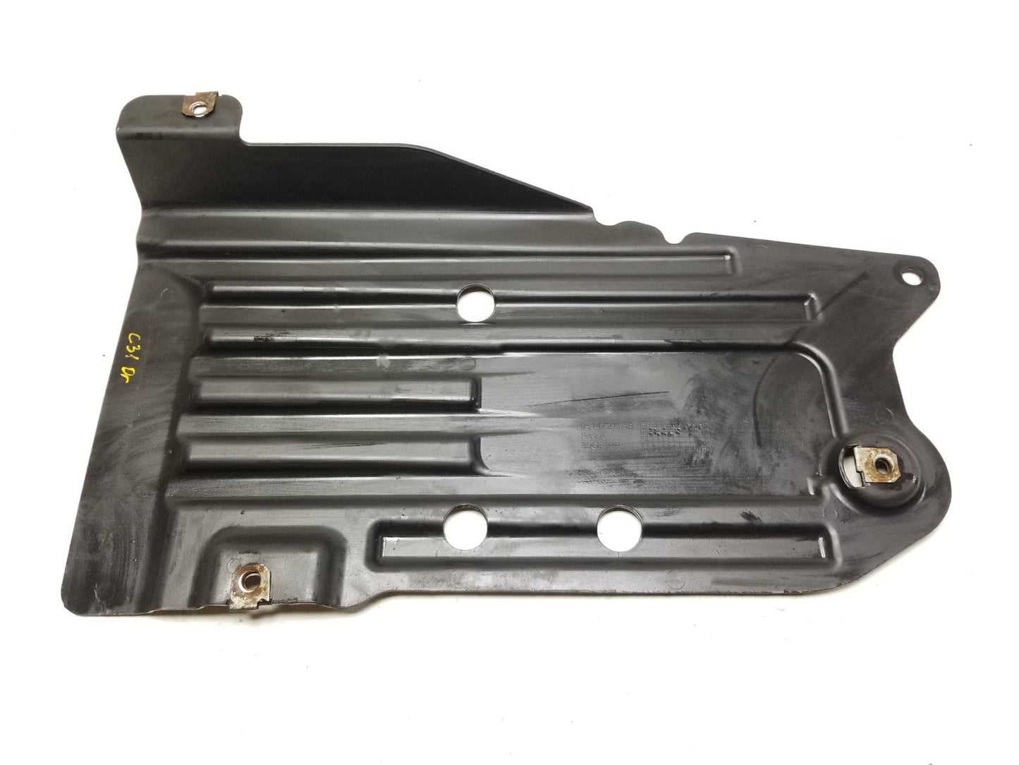 2012 Jeep Grand Cherokee Left Brake Bundle Shield Skid Plate Cover OEM