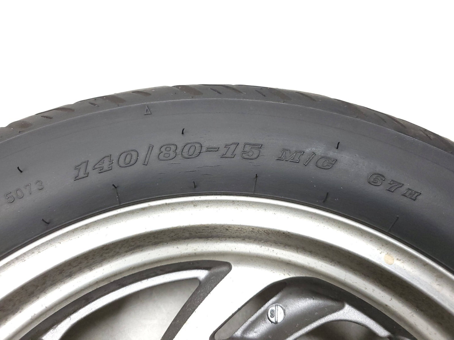 1989-1998 Honda Pc800 Pacific Coast Wheel Rim W/ Tire Front & Rear OEM